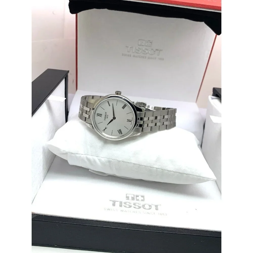 Tissot Women's Watch Swiss Quartz Silver Dial Stainless Steel T0632091103800